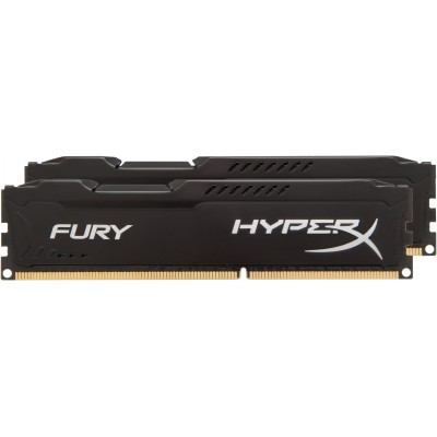 Оперативная память HyperX Fury Black 2x4GB KIT DDR3 PC3-12800 (HX316C10FBK2-8) Оперативная память HyperX Fury Black 2x4GB KIT DDR3 PC3-12800 (HX316C10FBK2-8)