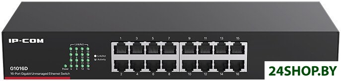 Неуправляемый коммутатор IP-COM G1016D Неуправляемый коммутатор IP-COM G1016D