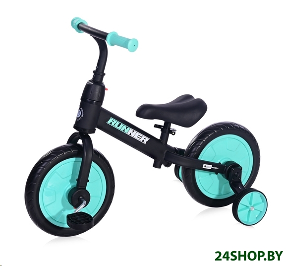 Детский велосипед Lorelli Runner 2 в 1 (бирюзовый) Детский велосипед Lorelli Runner 2 в 1 (бирюзовый)