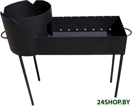 Разборный мангал Chugun Invest 3в1 90x35x80см (12л, со съемными ножками) Разборный мангал Chugun Invest 3в1 90x35x80см (12л, со съемными ножками)