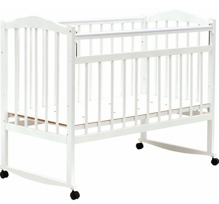 Детская кроватка Bambini М.01.10.09 (белый) Детская кроватка Bambini М.01.10.09 (белый)