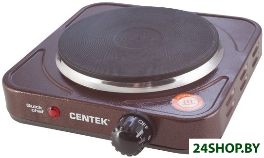 Настольная плита CENTEK CT-1506 (коричневый) Настольная плита CENTEK CT-1506 (коричневый)