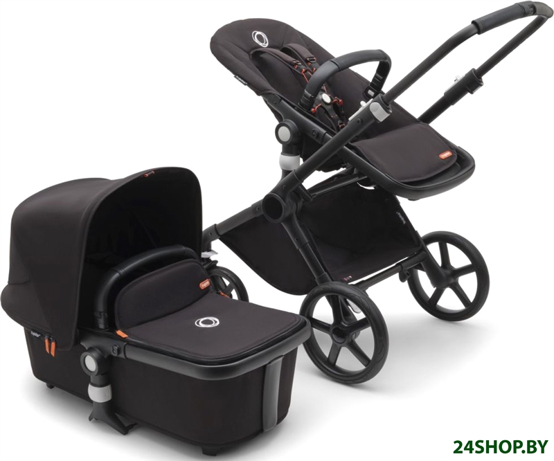 Универсальная коляска Bugaboo Fox Cub (2 в 1, black/black) Универсальная коляска Bugaboo Fox Cub (2 в 1, black/black)