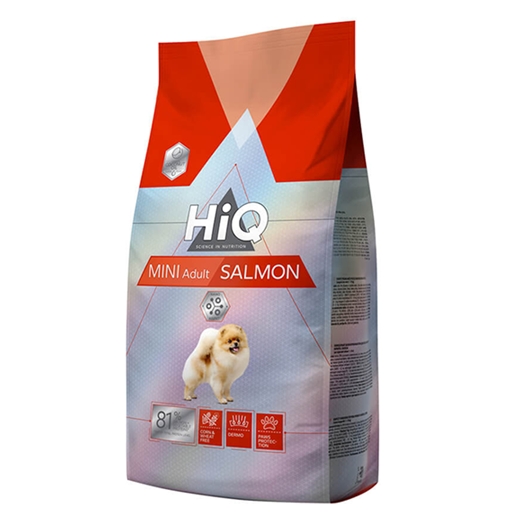 Сухой корм для собак HiQ Mini Adult Salmon 0.4 кг Сухой корм для собак HiQ Mini Adult Salmon 0.4 кг