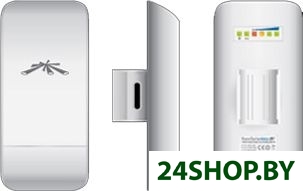 Точка доступа UBIQUITI NanoStation Loco M2 (LOCO-M2) Точка доступа UBIQUITI NanoStation Loco M2 (LOCO-M2)