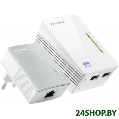 Комплект из двух powerline-адаптеров TP-Link TL-WPA4220KIT Комплект из двух powerline-адаптеров TP-Link TL-WPA4220KIT