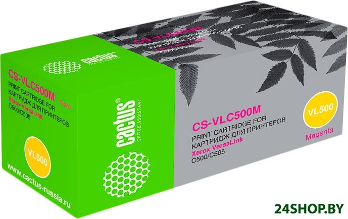 Картридж CACTUS CS-VLC500M (аналог Xerox 106R03878) Картридж CACTUS CS-VLC500M (аналог Xerox 106R03878)