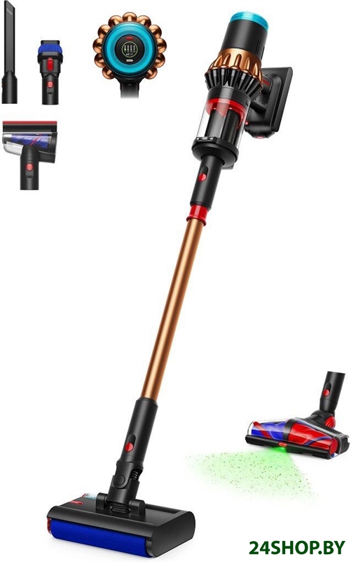 Пылесос Dyson V16 Piston Animal Submarine 492969-01 (матовый черный/медный) Пылесос Dyson V16 Piston Animal Submarine 492969-01 (матовый черный/медный)