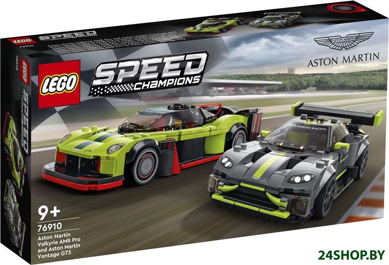 Конструктор LEGO Speed Champions 76910 Aston Martin Valkyrie AMR Pro+Vantage GT3 Конструктор LEGO Speed Champions 76910 Aston Martin Valkyrie AMR Pro+Vantage GT3