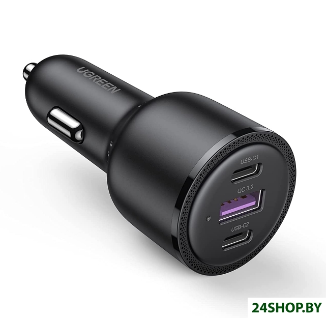 Автомобильное зарядное UGREEN CD239 20467 Black Автомобильное зарядное UGREEN CD239 20467 Black
