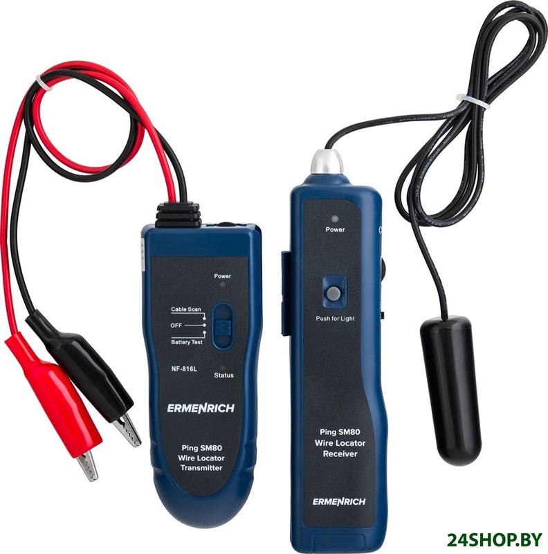 Детектор скрытой проводки Ermenrich Ping SM80 82548 Детектор скрытой проводки Ermenrich Ping SM80 82548