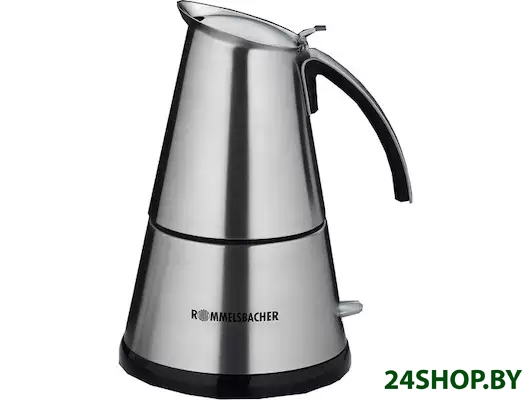 Гейзерная кофеварка ROMMELSBACHER EKO 366/E Delux Гейзерная кофеварка ROMMELSBACHER EKO 366/E Delux