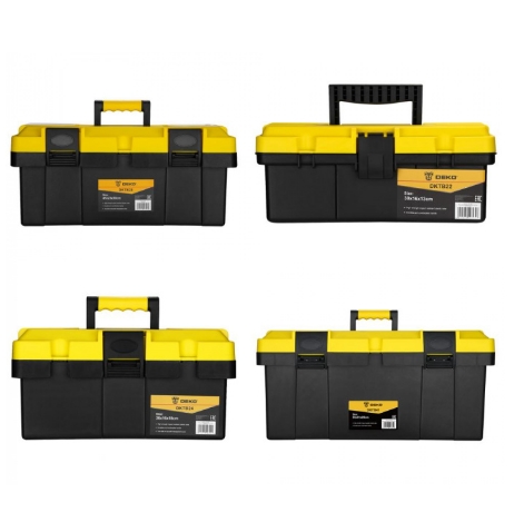 Ящики для инструментов Deko DKTB41 SET 4 (4 шт.) Ящики для инструментов Deko DKTB41 SET 4 (4 шт.)