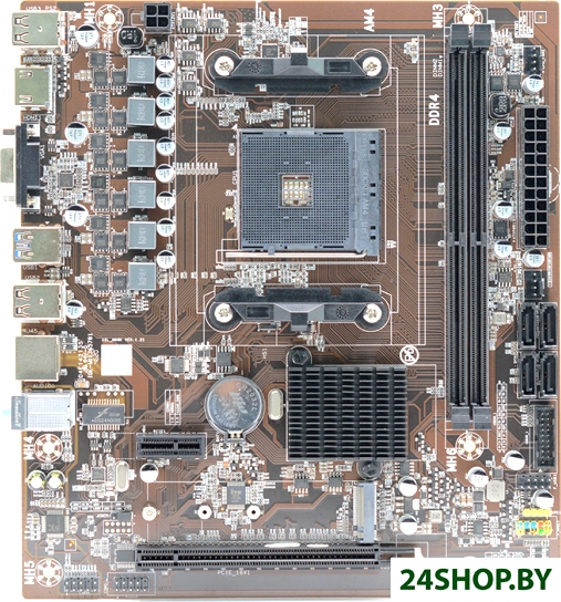Материнская плата AFOX X470D4-MA-V2 Материнская плата AFOX X470D4-MA-V2
