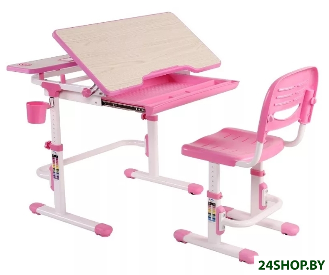 Парта Fun Desk Lavoro (розовый) Парта Fun Desk Lavoro (розовый)