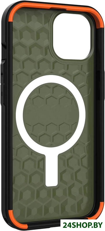 Чехол для телефона Uag для iPhone 14 Civilian for MagSafe Olive 114036117272 Чехол для телефона Uag для iPhone 14 Civilian for MagSafe Olive 114036117272