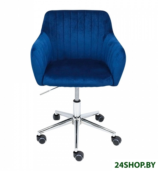 Офисный стул AksHome Sark 83448 (синий/хром) Офисный стул AksHome Sark 83448 (синий/хром)