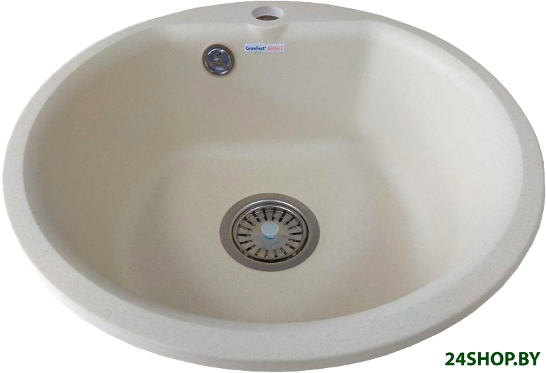 Кухонная мойка GranFest Smart GF-SM435 (бежевый) Кухонная мойка GranFest Smart GF-SM435 (бежевый)