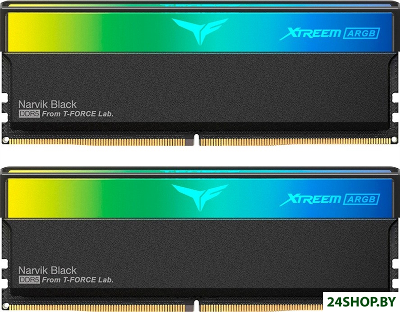 Оперативная память Team T-Force Xtreem ARGB 2x32ГБ DDR5 6400 МГц FF9D564G6400HC32ADC01 Оперативная память Team T-Force Xtreem ARGB 2x32ГБ DDR5 6400 МГц FF9D564G6400HC32ADC01