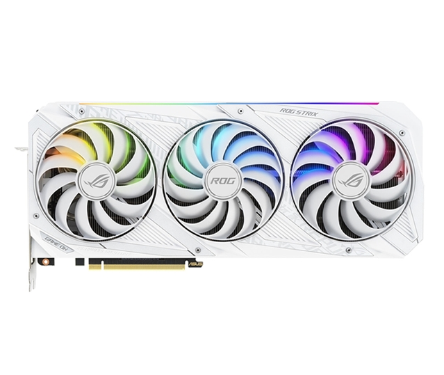 Видеокарта ASUS ROG Strix GeForce RTX 3080 V2 White OC Edition 10GB GDDR6X Видеокарта ASUS ROG Strix GeForce RTX 3080 V2 White OC Edition 10GB GDDR6X