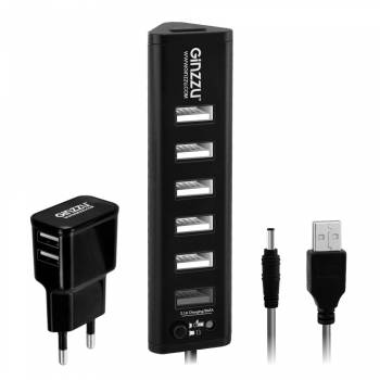 USB-хаб Ginzzu GR-315UAB USB-хаб Ginzzu GR-315UAB