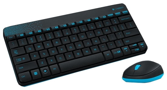 Клавиатура и мышь Logitech Wireless Desktop MK 240 Black Клавиатура и мышь Logitech Wireless Desktop MK 240 Black