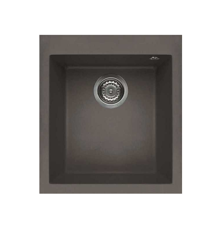 Кухонная мойка Elleci Quadra 100 Dove Grey 93 Кухонная мойка Elleci Quadra 100 Dove Grey 93