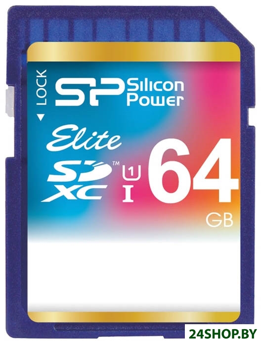 Карта памяти Silicon Power SDXC Elite UHS-1 (Class 10) 64 GB (SP064GBSDXAU1V10) Карта памяти Silicon Power SDXC Elite UHS-1 (Class 10) 64 GB (SP064GBSDXAU1V10)