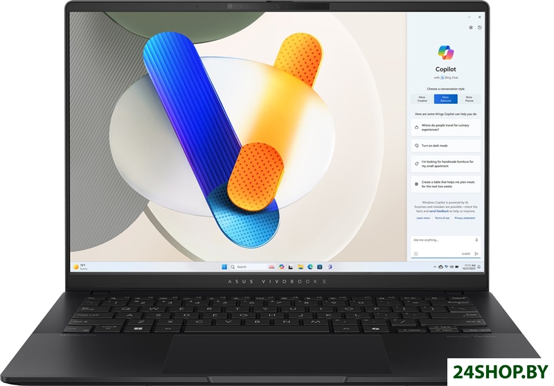 Ноутбук ASUS Vivobook S 14 OLED M5406NA-QD079 Ноутбук ASUS Vivobook S 14 OLED M5406NA-QD079