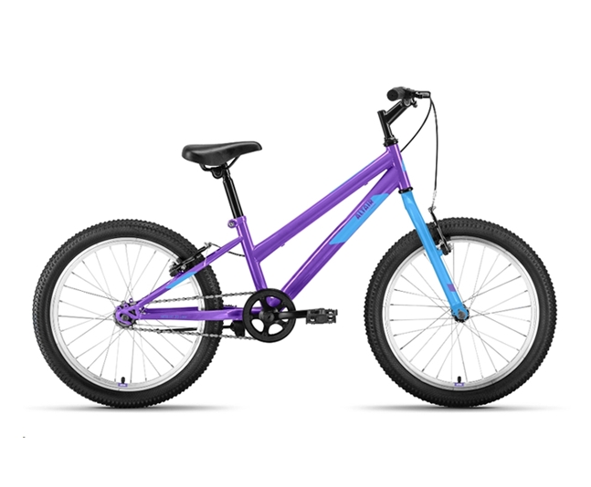 Велосипед Altair MTB HT 20 LOW (2022, фиолетовый/голубой, рама 10,5) (IBK22AL20087) Велосипед Altair MTB HT 20 LOW (2022, фиолетовый/голубой, рама 10,5) (IBK22AL20087)