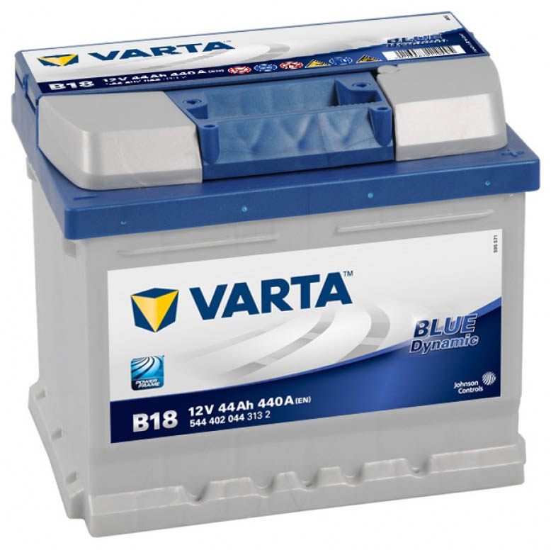 Автомобильный аккумулятор VARTA Blue Dynamic B18 544402044 (44 А/ч) Автомобильный аккумулятор VARTA Blue Dynamic B18 544402044 (44 А/ч)