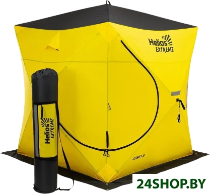 Палатка для зимней рыбалки Helios Cube Extreme HS-ISТ-CE-1.8-P Палатка для зимней рыбалки Helios Cube Extreme HS-ISТ-CE-1.8-P