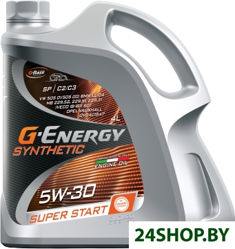 Моторное масло G-Energy Synthetic Super Start 5W-30 4л Моторное масло G-Energy Synthetic Super Start 5W-30 4л