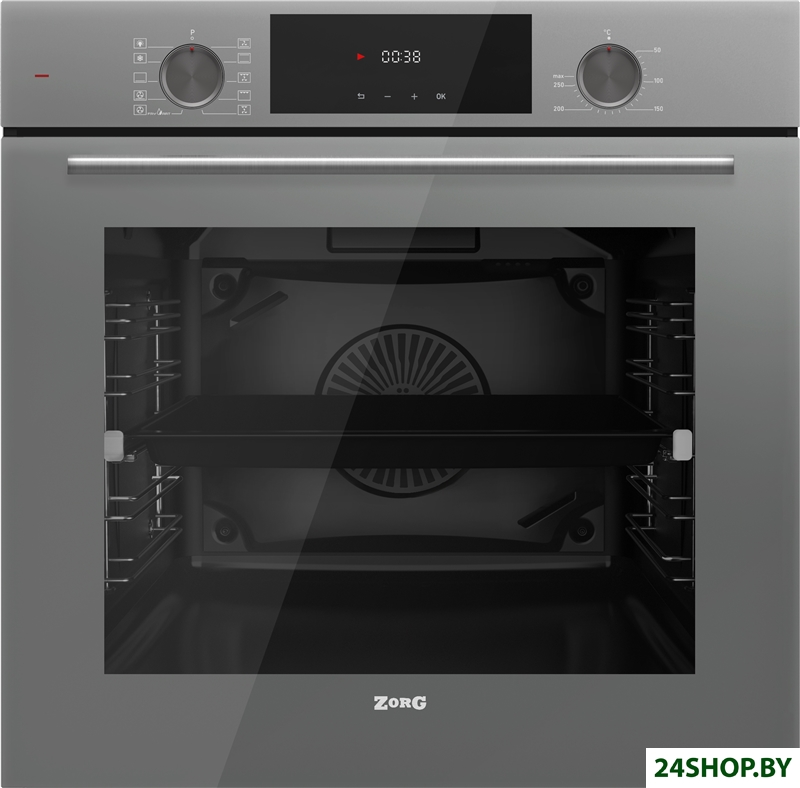 Электрический духовой шкаф ZorG Technology BE10 (серый) Электрический духовой шкаф ZorG Technology BE10 (серый)