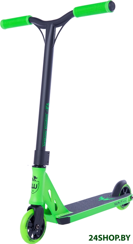 Трюковый самокат Longway Summit Mini (черный/зеленый) Трюковый самокат Longway Summit Mini (черный/зеленый)