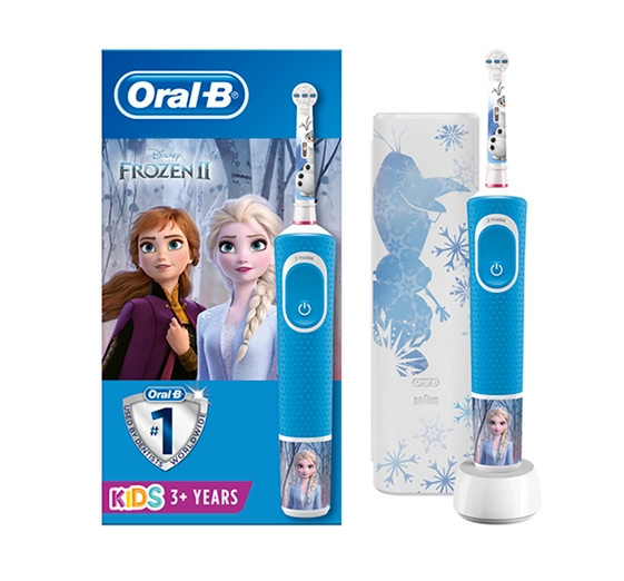 Электрическая зубная щетка Oral-B Kids Frozen D100.413.2KX Электрическая зубная щетка Oral-B Kids Frozen D100.413.2KX