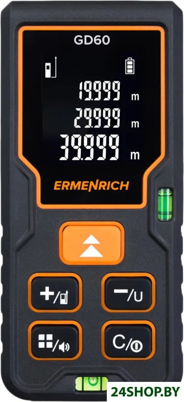 Лазерный дальномер Ermenrich Reel GD60 81422 Лазерный дальномер Ermenrich Reel GD60 81422