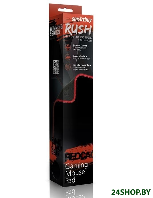 Коврик для мыши SmartBuy Rush Red Cage SBMP-02G-K Коврик для мыши SmartBuy Rush Red Cage SBMP-02G-K