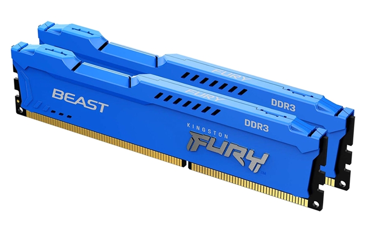 Оперативная память Kingston FURY Beast 2x4GB DDR3 PC3-14900 KF318C10BK2/8 Оперативная память Kingston FURY Beast 2x4GB DDR3 PC3-14900 KF318C10BK2/8