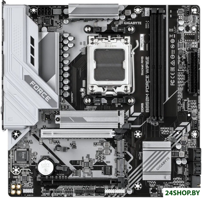 Материнская плата Gigabyte B850M Force WiFi6E (rev. 1.1) Материнская плата Gigabyte B850M Force WiFi6E (rev. 1.1)