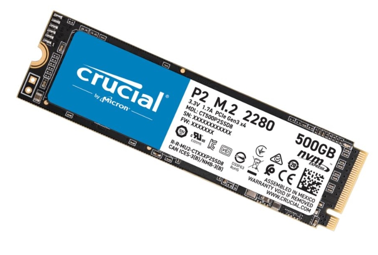 SSD Crucial P2 500GB CT500P2SSD8 SSD Crucial P2 500GB CT500P2SSD8