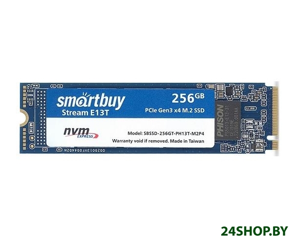 SSD-диск SmartBuy Stream E13T 256GB SBSSD-256GT-PH13T-M2P4 SSD-диск SmartBuy Stream E13T 256GB SBSSD-256GT-PH13T-M2P4