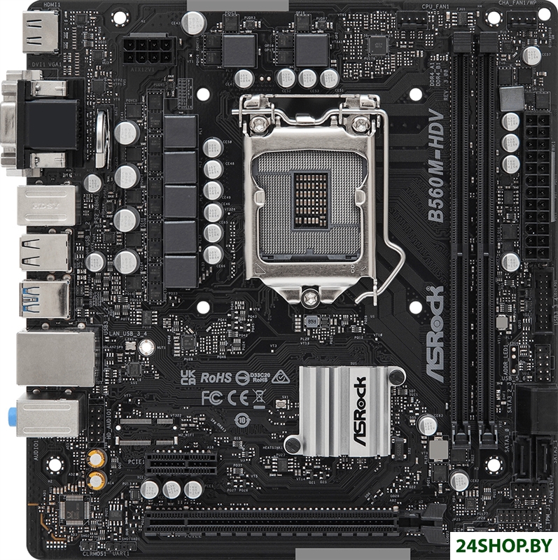 Материнская плата ASRock B560M-HDV R3.0 Материнская плата ASRock B560M-HDV R3.0