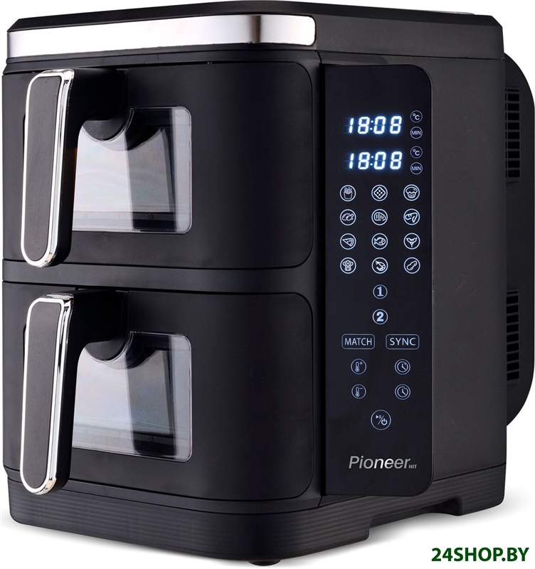 Аэрогриль (аэрофритюрница) Pioneer SM550D (черный) Аэрогриль (аэрофритюрница) Pioneer SM550D (черный)