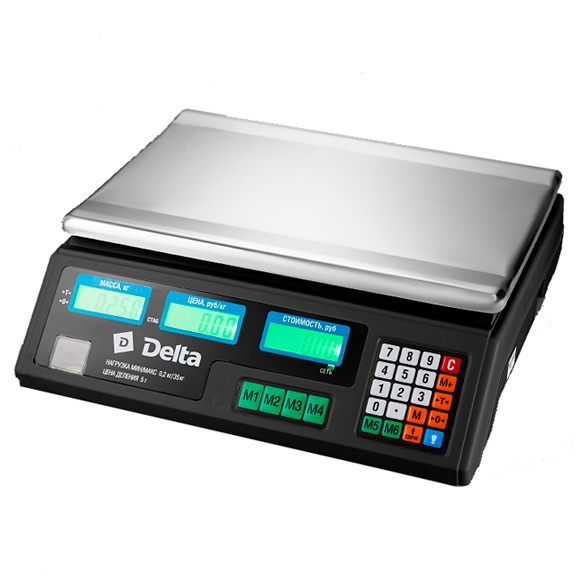 Весы торговые Delta ТВН-35 Весы торговые Delta ТВН-35