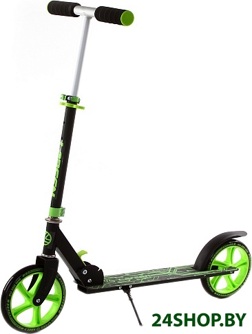 Самокат Larsen Indy Black-Lime Самокат Larsen Indy Black-Lime