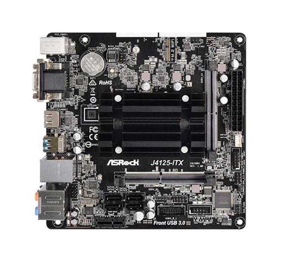 Материнская плата ASRock J4125-ITX Материнская плата ASRock J4125-ITX