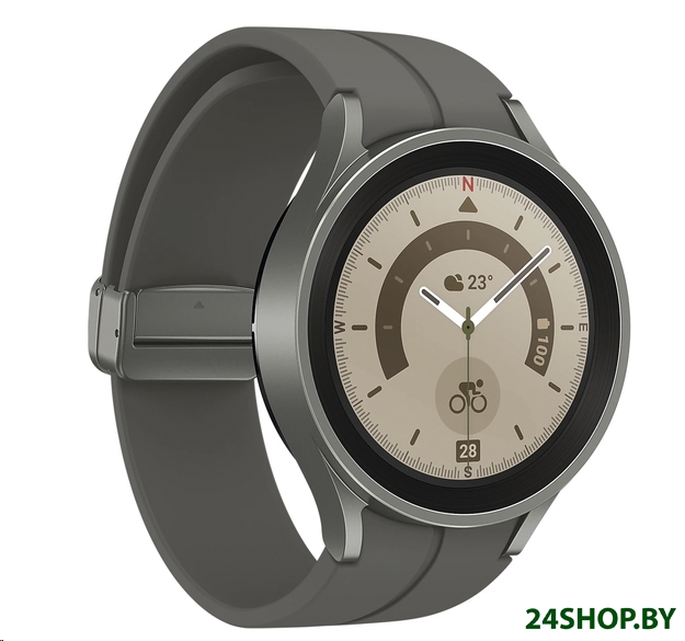 Умные часы Samsung Galaxy Watch 5 Pro 45 мм (серый титан) Умные часы Samsung Galaxy Watch 5 Pro 45 мм (серый титан)