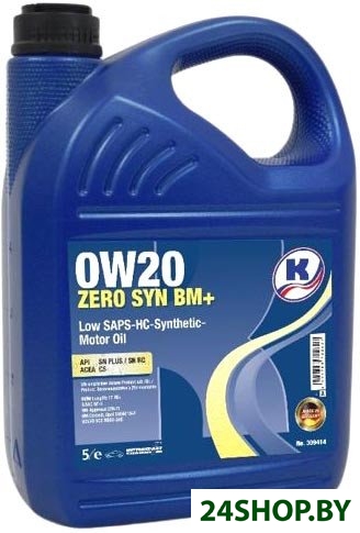 Моторное масло Kuttenkeuler Zero SYN BM+ 0W-20 5л Моторное масло Kuttenkeuler Zero SYN BM+ 0W-20 5л