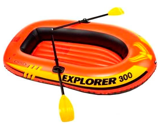 Гребная лодка Intex Explorer Pro 300 (58358) Гребная лодка Intex Explorer Pro 300 (58358)